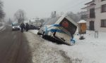 Wypadek autobusu szkolnego w Jasienicy Rosielnej foto: st.kpt. Jacek Kędra