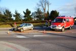 Wypadek drogowy w Jabłonicy Polskiej foto: www.brzozowiana.pl