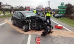  Zdarzenie drogowe z udziałem czterech pojazdów w Starej Wsi foto: st.kpt. Jacek Kędra