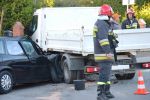  Wypadek z udziałem dwóch samochodów w Przysietnicy foto: www.brzozowiana.pl