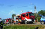  Wypadek w Grabownicy Starzeńskiej foto: Brzozowiana