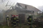  Pożar budynku gospodarczego w Humniskach foto:www.ry-sa.pl