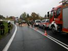  Wypadek w Domaradzu foto: st.kpt. Jacek Kędra