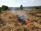  Pożar nieużytków rolnych w Starej Wsi foto: st.kpt. Bogdan Biedka