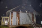  Pożar domu mieszkalnego w Humniskach foto: ry-sa.pl