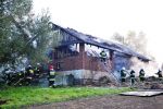  Pożar stodoły w Starej Wsi foto: www.brzozowiana.pl